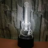 Guitar 3D LED Light