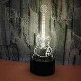 Guitar 3D LED Light