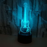 Guitar 3D LED Light