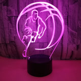Basketball 3D LED Night Light