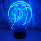 Basketball 3D LED Night Light