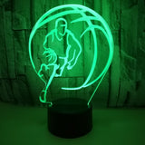 Basketball 3D LED Night Light