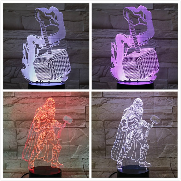 Thor & Thor's Hammer LED Display