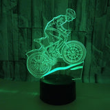 Mountain Bike 3D LED Night Light