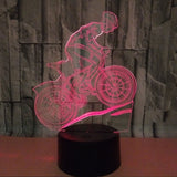 Mountain Bike 3D LED Night Light