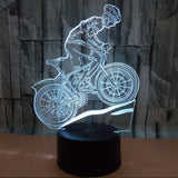 Mountain Bike 3D LED Night Light