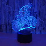 Mountain Bike 3D LED Night Light