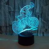 Mountain Bike 3D LED Night Light