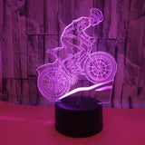 Mountain Bike 3D LED Night Light