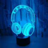 Headphone 3D LED Night Light