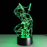 Deadpool 3D LED Night Light