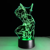 Deadpool 3D LED Night Light