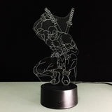 Deadpool 3D LED Night Light