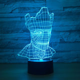 Groot 3D LED Night Light