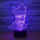 Groot 3D LED Night Light