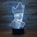 Groot 3D LED Night Light