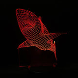 Shark 3D LED Night Light