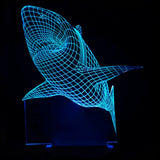 Shark 3D LED Night Light