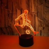 Soccer Player 3D LED Night Light