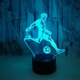 Soccer Player 3D LED Night Light