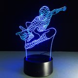 Spider-Man 3D LED Night Light