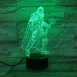 Avengers Themed 3D LED Collector Display Lights