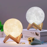 3D Moon LED Light